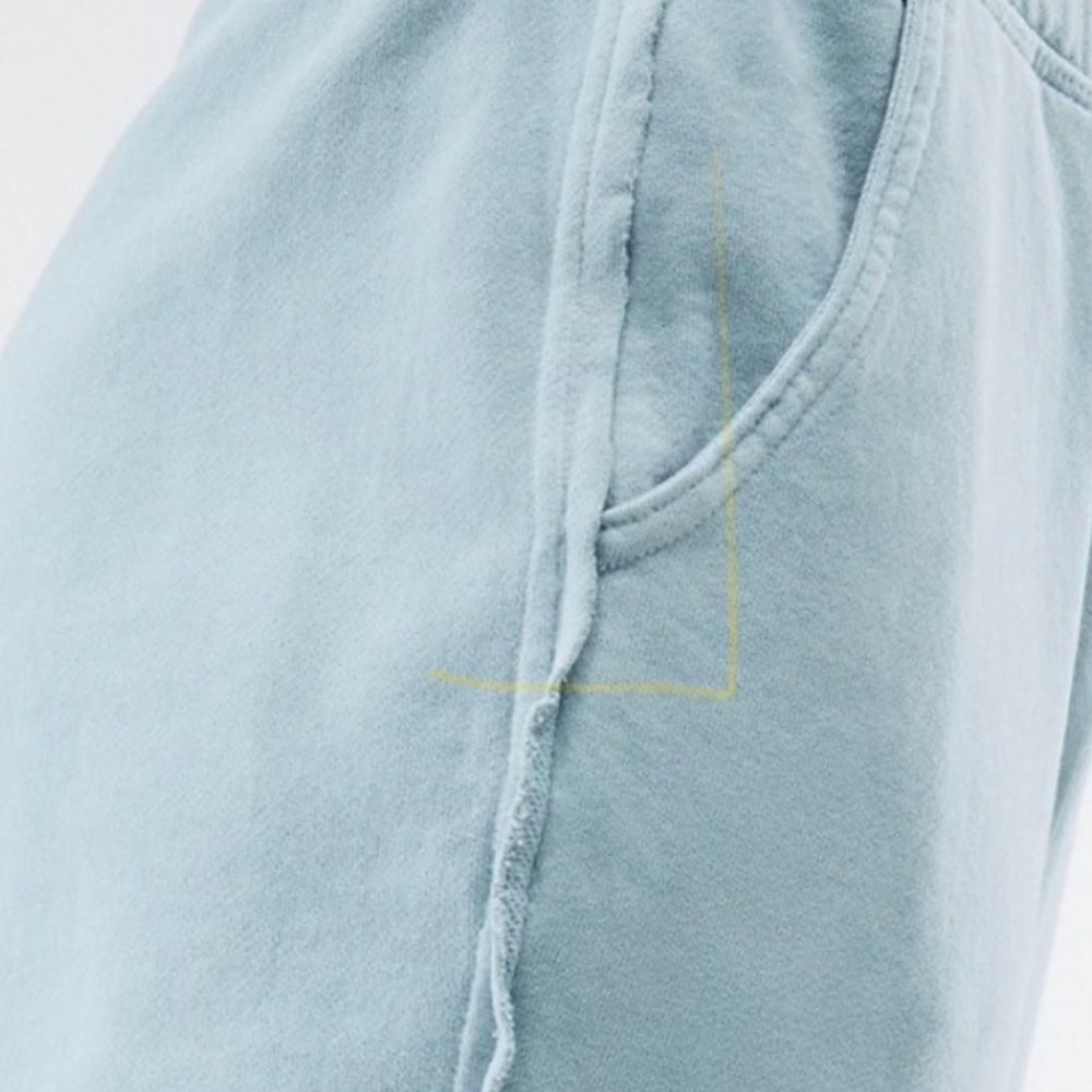 Fabletics Luxe Terry Jogger Raw Edge Size Large W… - image 3